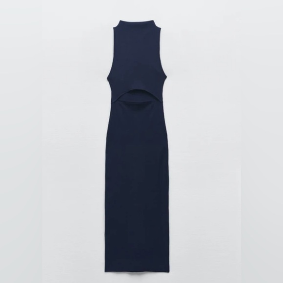 Zara Cut Out Halter Dress - Picture 6 of 7